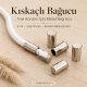 Kıskaçlı Bağucu - Tres Kordon İçin Metal Bağ Ucu, 2 cm uzunluk, 10 mm çap, 5,5 mm kordon girişi ile ince tres kordonlar için