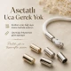 Kıskaçlı Bağucu - Tres Kordon İçin Metal Bağ Ucu, 2 cm uzunluk, 10 mm çap, 5,5 mm kordon girişi ile ince tres kordonlar için