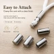 Kıskaçlı Bağucu – Tres Kordon İçin Metal Bağ Ucu 2 cm / Çap 10 mm / Kordon Girişi 8 mm, estetik ve fonksiyonel tekstil