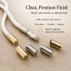 Kıskaçlı Bağucu – Tres Kordon İçin Metal Bağ Ucu 2 cm / Çap 10 mm / Kordon Girişi 8 mm, estetik ve fonksiyonel tekstil