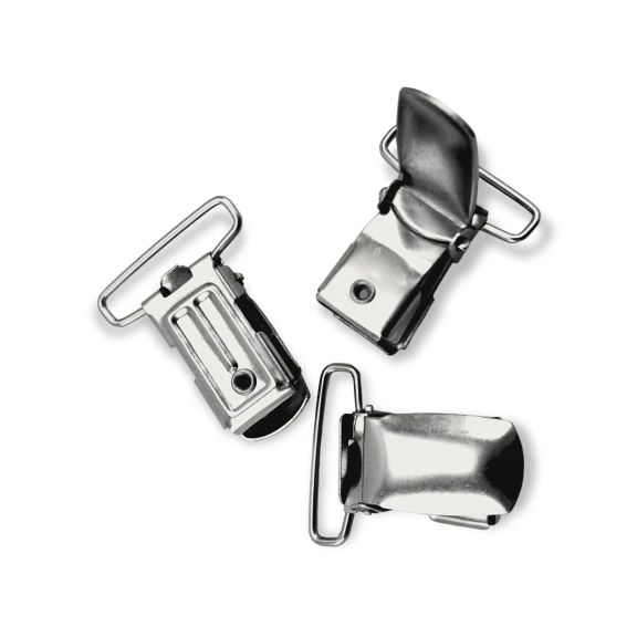 25 mm Metal Askı Kıstırmalı Klips A0004