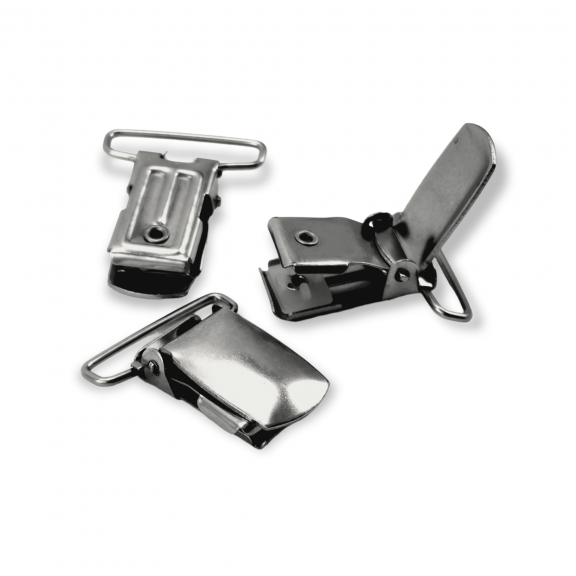 25 mm Metal Askı Kıstırmalı Klips A0004 25 mm Metal Askı Kıstırmalı Klips A0004