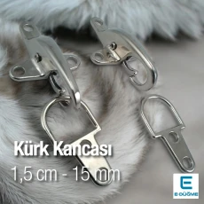 Kürk Kancası Büyük Model 1.5 cm Kürk Kopçası A 500