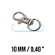 9 mm Paris Hook Spring Swivel Hooks - Keychain Hook - Parrot Hook A 510