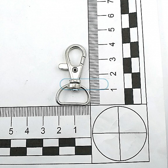 15 mm Almond Hook - Parrot Hook - Spring Swivel Wire Hook A 514