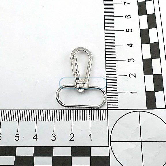 25 mm Almond Hook - Parrot Hook - Spring Swivel Wire Hook A 516