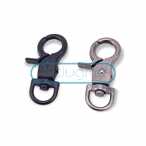 10 mm Metal  Trigger Swivel Snap Hooks - Lobster Claw Clasps  A 522
