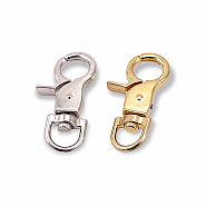10 mm Metal  Trigger Swivel Snap Hooks - Lobster Claw Clasps  A 522