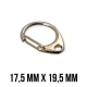 17,5 mm x 19,5 mm Askı Kanca - Papağan Kanca - Askı Telli Kanca A 533
