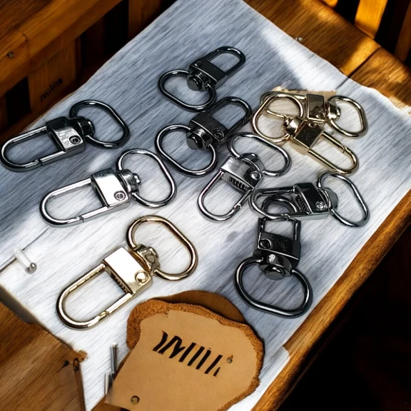 14 mm Lock Hook - Parrot Hook - Spring Swivel Hook A 546