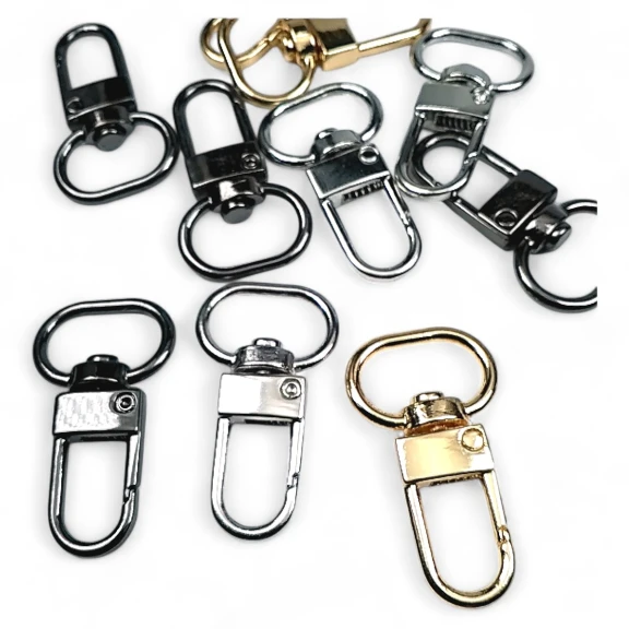 14 mm Lock Hook - Parrot Hook - Spring Swivel Hook A 546