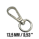 13,5 mm Almond Hook - Parrot Hook - Spring Swivel Hook A 547