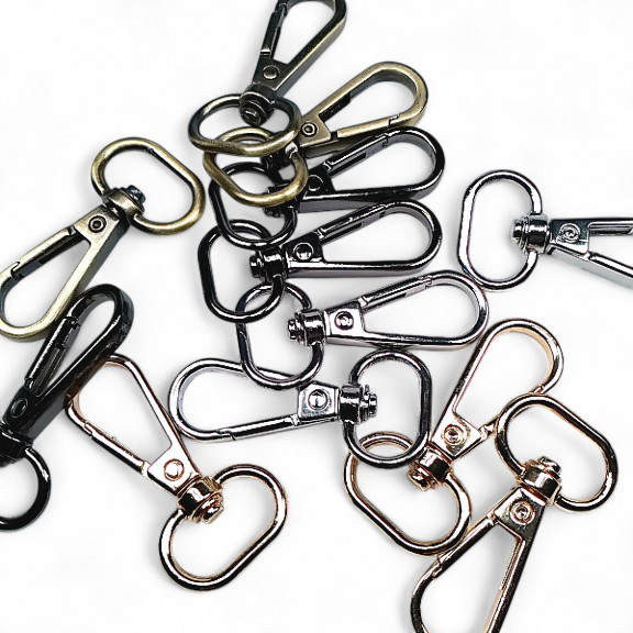 20 mm 0,79" Spring Hook - Almond Hook - Parrot Hook (100 Pieces/Pack) S24696