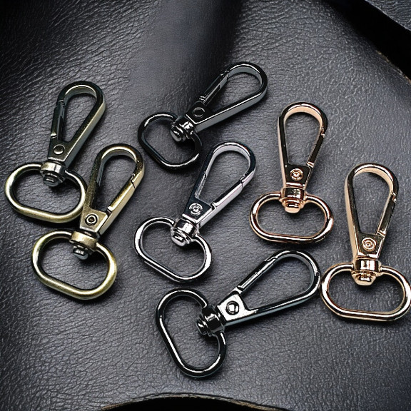 20 mm 0,79" Spring Hook - Almond Hook - Parrot Hook (100 Pieces/Pack) S24696