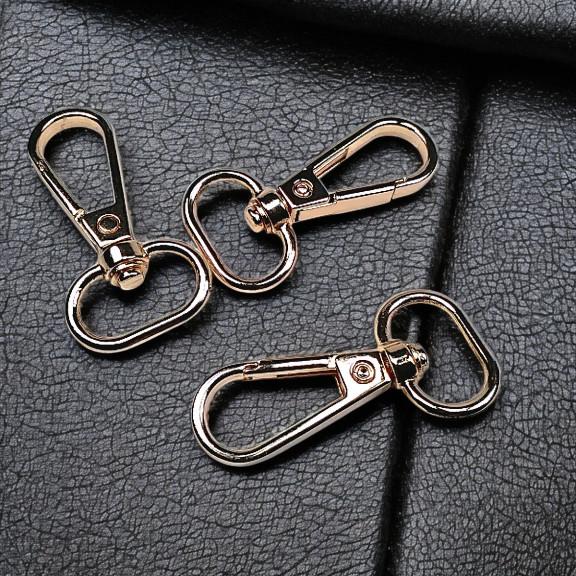 25 mm Badem Kanca - Papağan Kanca - Yaylı Döner Kanca A 549