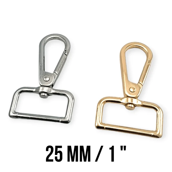 25 mm Almond Hook - Parrot Hook - Spring Swivel Hook A 551