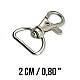 18 mm Paris Hook Spring Swivel Hooks - Keychain Hook - Parrot Hook A 557