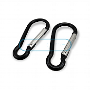 4 cm Aluminum Carabiner D Shaped Buckle Key Chain Clip Camping D-ring Carabiners A 565