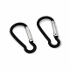5 cm Aluminum Carabiner D Shaped Buckle Key Chain Clip Camping D-ring Carabiners A 566