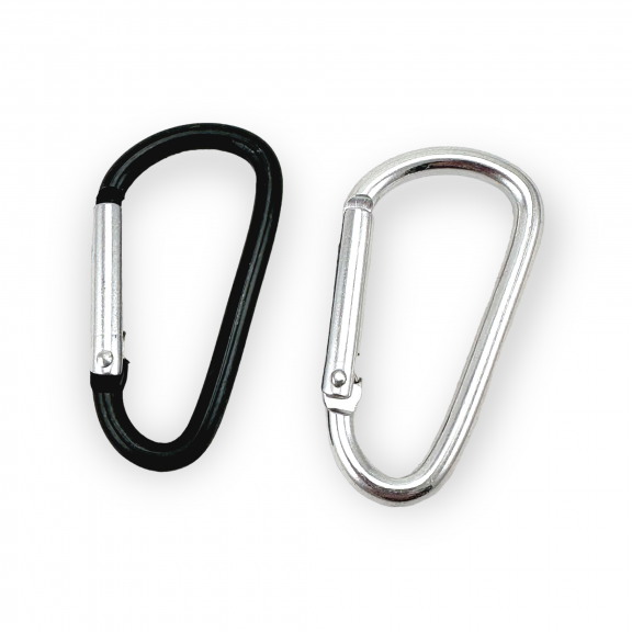 4cm Aluminum Carabiner D Buckle Key Chain Clip Camping D-ring Carabiners A 568