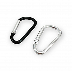 4cm Aluminum Carabiner D Buckle Key Chain Clip Camping D-ring Carabiners A 568