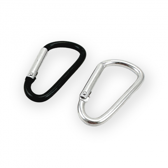 4cm Aluminum Carabiner D Buckle Key Chain Clip Camping D-ring Carabiners A 568