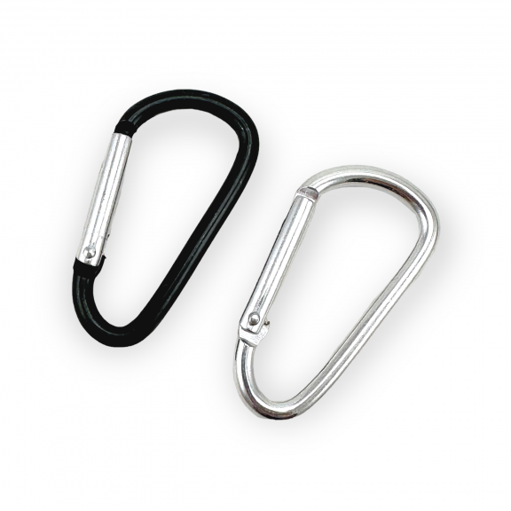 4cm Aluminum Carabiner D Buckle Key Chain Clip Camping D-ring Carabiners A 568