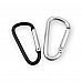 4.5 cm Aluminum Carabiner D Shaped Buckle Key Chain Clip Camping D-ring Carabiners A 569