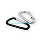 4.5 cm Aluminum Carabiner D Shaped Buckle Key Chain Clip Camping D-ring Carabiners A 569