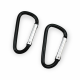 5 cm Aluminum Carabiner D Shaped Buckle Key Chain Clip Camping D-ring Carabiners A 570