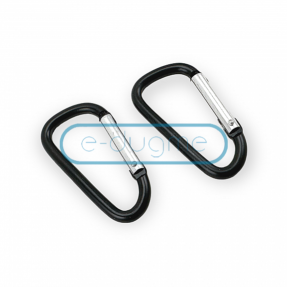 5 cm Aluminum Carabiner D Shaped Buckle Key Chain Clip Camping D-ring Carabiners A 570