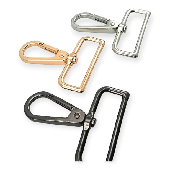 37 mm Badem Kanca - Papağan Kanca - Yaylı Döner Kanca A 582