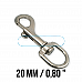 20 mm Sailor Hook - Leash Hook - Spring Swivel Hook A 589