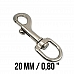 20 mm Sailor Hook - Leash Hook - Spring Swivel Hook A 589