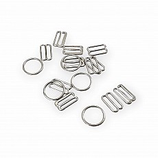 15 mm Sütyen Askı Ayar Tokası Kancası ve Halkası AK00150