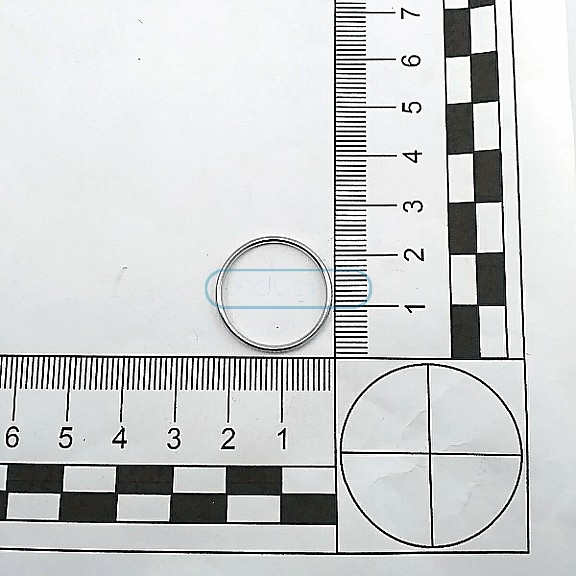 Halka Toka 2 cm Kemer ve Askı Ayar Tokası AK00203 Halka Toka 2 cm Kemer ve Askı Ayar Tokası AK00203