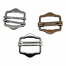 Strap Adjustment Buckle 2.5 cm Double Slider A 424