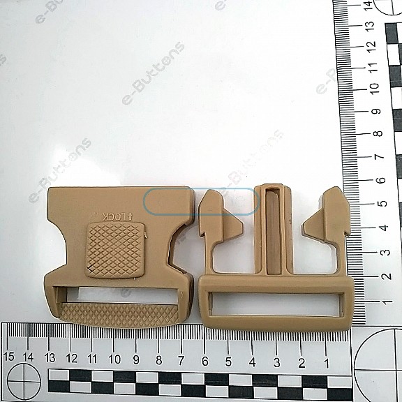 5 cm Geçmeli Palaska Tokası Üstten Kilitli Plastik Toka A000PL5
