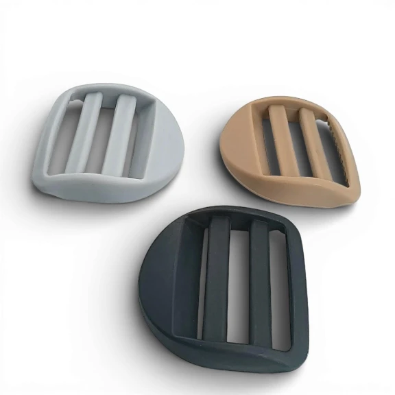 4 cm Plastik Kambur Toka - Merdiven Toka - Çanta Kayış Askı Ayar Tokası AK0004