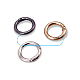 12,5 mm Closing Clamp - Spring Ring - Key Chain Ring A 456