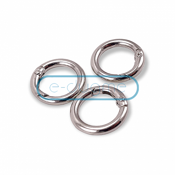 12,5 mm Closing Clamp - Spring Ring - Key Chain Ring A 456
