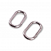 16 mm Oval Spring Ring - Key Chain Ring - Clamp A 461