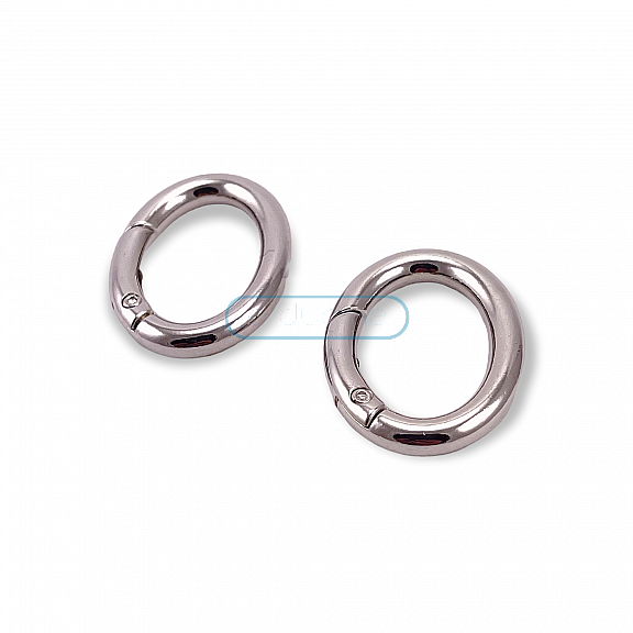 2,5 cm Spring Ring Egg Shape Spring Bag Ring A 467