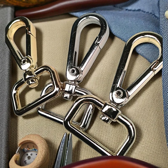 2 cm Badem Kanca - Yaylı Döner Kanca AL004041