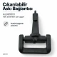 4 cm Plastik Oynar Çanaklı Çanta Kancası - 40 mm Kayış Uyumlu, dayanıklı plastik malzeme ile çanta askıları için ideal çözüm
