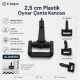 2,5 cm Plastik Oynar Çanta Kancası, yüksek kaliteli zamak metal malzemeden üretilmiş, dayanıklı ve korozyona karşı dirençli