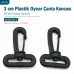 3 cm Plastik Oynar Çanta Kancası – 30 mm Kayış Uyumlu AL005555-2