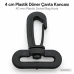 4 cm Plastik Döner Çanta Kancası – 40 mm Kayış Uyumlu AL005555-3