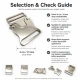 Snap Clasp 3 cm / 1.18 in Metal Zamak Buckle A0002 for bags