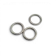 1.5 cm Döküm Halka - Zamak Yuvarlak Halka AL0004532